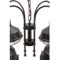 Lampa wisząca BRONX 4-punktowa 80x80x40 cm (długość łańcucha 80 cm)